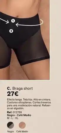 Leonisa Braga short oferta