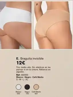 Leonisa Braguita invisible oferta