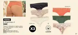 Leonisa Braga tanga x3 oferta