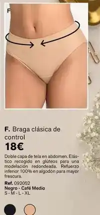 Leonisa Braga clásica de control oferta