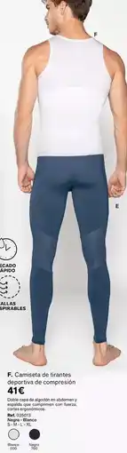 Leonisa Camiseta de tirantes deportiva de compresión oferta