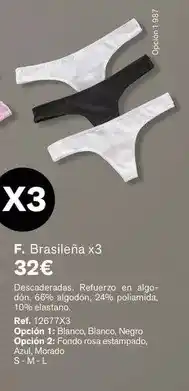Leonisa Brasileña x3 oferta
