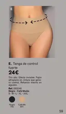 Leonisa Tanga de control fuerte oferta
