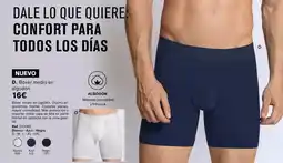 Leonisa Bóxer medio en algodón oferta