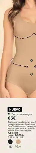 Leonisa Body sin mangas oferta
