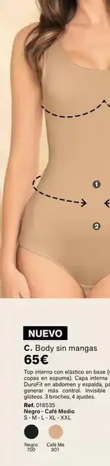 Leonisa Body sin mangas oferta