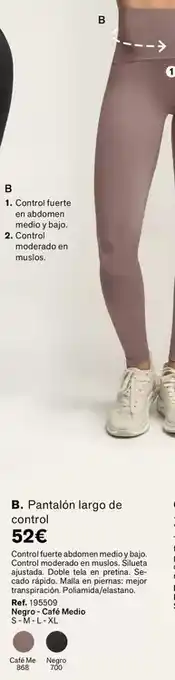 Leonisa Pantalón largo de control oferta