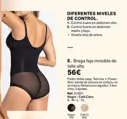 Leonisa Braga faja invisible de talle alto oferta