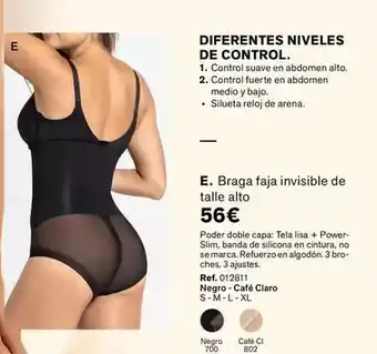 Leonisa Braga faja invisible de talle alto oferta