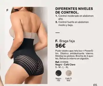 Leonisa Braga faja oferta