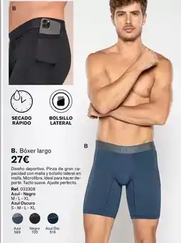 Leonisa Bóxer largo oferta