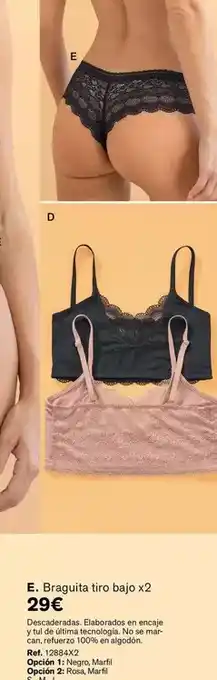Leonisa Braguita tiro bajo x2 oferta