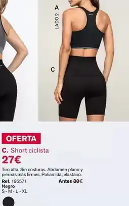 Leonisa Short ciclista oferta