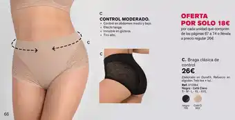 Leonisa Braga clásica de control oferta