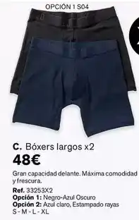Leonisa Bóxers largos oferta