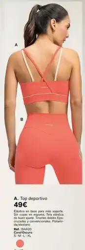 Leonisa Top deportivo oferta