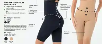 Leonisa Body de aspecto invisible oferta