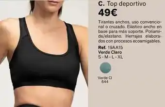 Leonisa Top deportivo oferta