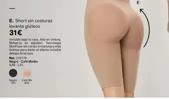 Leonisa Short sin costuras levanta glúteos oferta