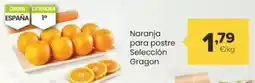 Autoservicios Familia Naranja para postre selección gragon oferta
