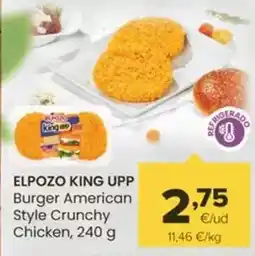 Autoservicios Familia Elpozo - king upp/ burger american style crunchy chicken oferta