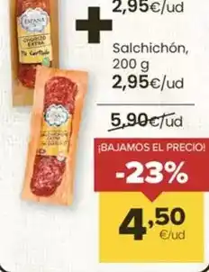 Autoservicios Familia Salchichón oferta