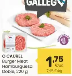 Autoservicios Familia O'caurel - burger meat hamburguesa doble oferta