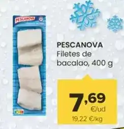 Autoservicios Familia Pescanova - filetes de bacalao oferta