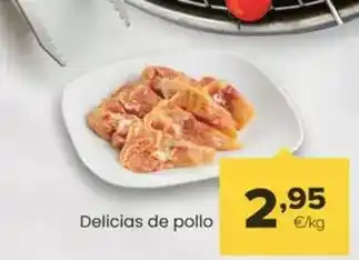 Autoservicios Familia Delicias de pollo oferta