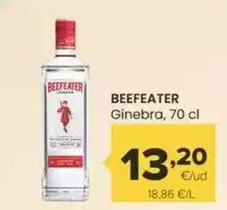 Autoservicios Familia Beefeater - ginebra oferta
