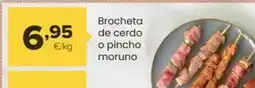 Autoservicios Familia Brocheta de cerdo o pincho moruno oferta