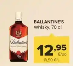 Autoservicios Familia Ballantine's - whisky oferta