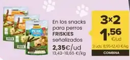 Autoservicios Familia Purina - en los snacks para perros friskies senalizados oferta