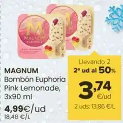Autoservicios Familia Magnum - bombón euphoria pink lemonade oferta