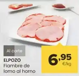 Autoservicios Familia Elpozo - fiambre de lomo al horno oferta