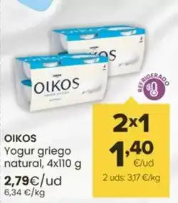 Autoservicios Familia Danone - oikos/ yogur griego natural oferta