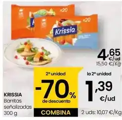 Eroski Krissia - barritas oferta