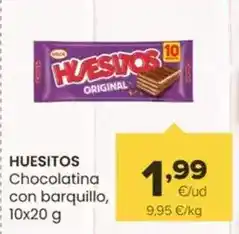 Autoservicios Familia Huesitos - chocolatina con barquillo oferta