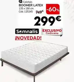 Conforama Colchón boomer latex oferta