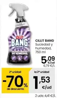 Eroski Cillit bang - suciedad y humedad oferta