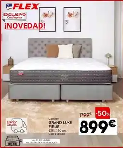 Conforama Flex - colchón grand luxe firme oferta