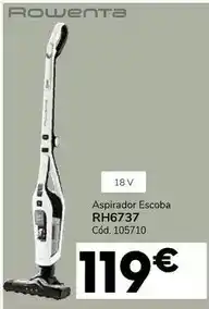 Conforama Rowenta - aspirador escoba rh6737 oferta