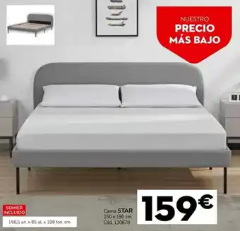 Conforama Cama star oferta