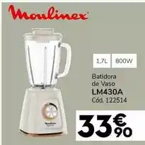 Conforama Moulinex - batidora de vaso lm430a oferta