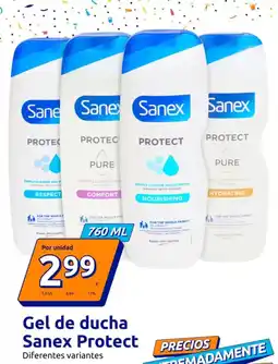 Action Sanex - gel de ducha oferta