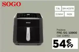 Conforama Sogo - freidora oferta