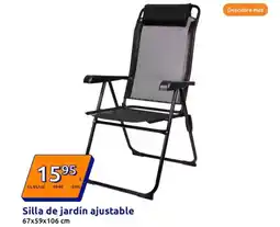 Action Silla de jardín ajustable oferta