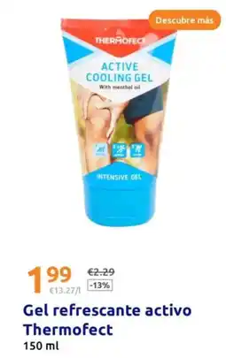 Action Thermofect - gel refrescante activo oferta