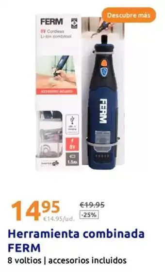 Action Ferm - herramienta combinada oferta