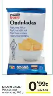 Caprabo Eroski basic - patatas fritas oferta